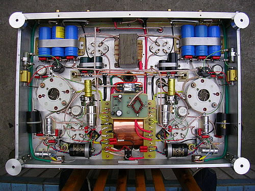 12at7+2a3+845电子管胆机制作