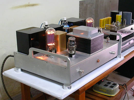 12at7+2a3+845电子管胆机制作