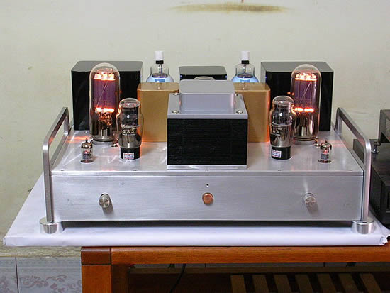 12at7+2a3+845电子管胆机制作