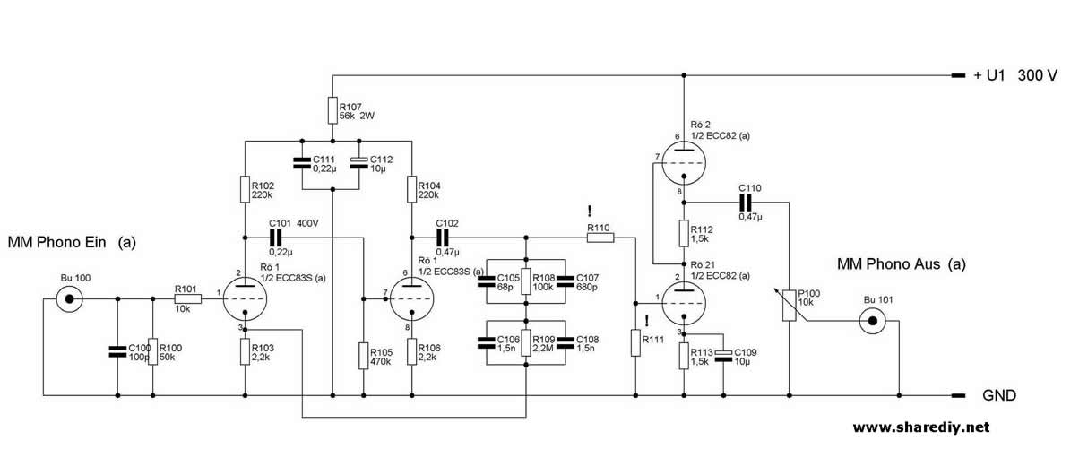 仿Matisse Reference MM唱头胆前级唱放