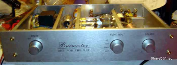 12AT7电子管胆前级制作