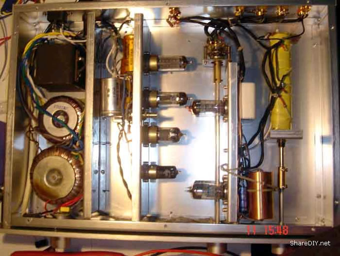 12AT7电子管胆前级制作