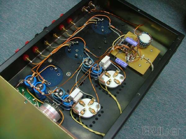 推荐的四分体关氏12ax7+2a3电子管单端胆机制作