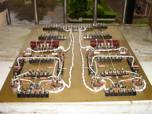 6h8c+6550电子管挽推胆机制作