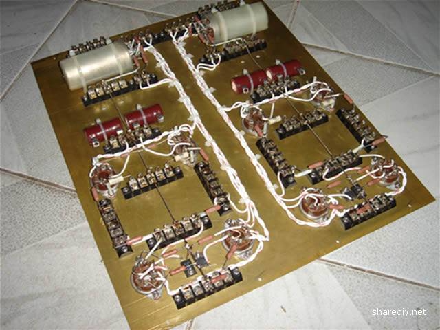 6h8c+6550电子管挽推胆机制作