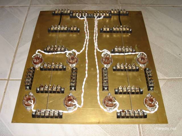 6h8c+6550电子管挽推胆机制作