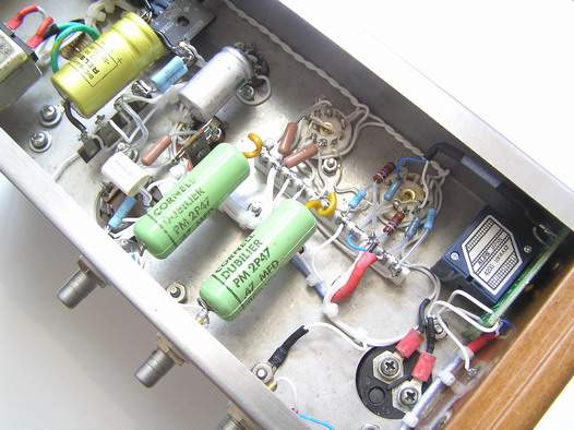 12ax7+12au7电子管通用胆前级制作细节大爆光