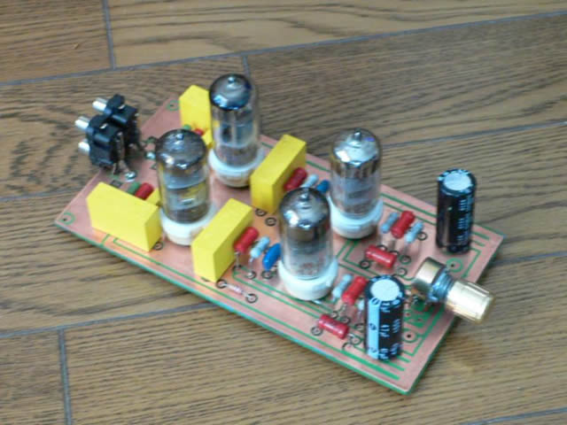 仿制<和田茂氏电子管胆前级>请提建议