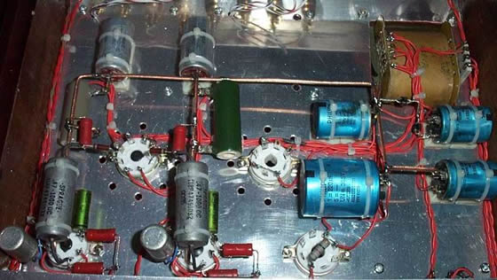 我玩小管6j4(6ca7)+6336(6n18)电子管单端胆机
