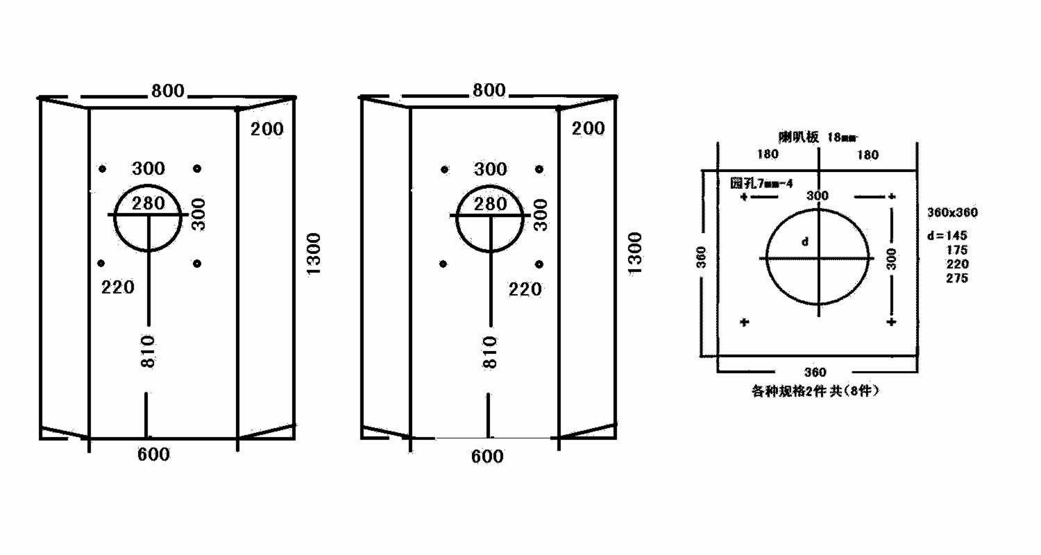 适用16-25平方米以内的房间全频障板