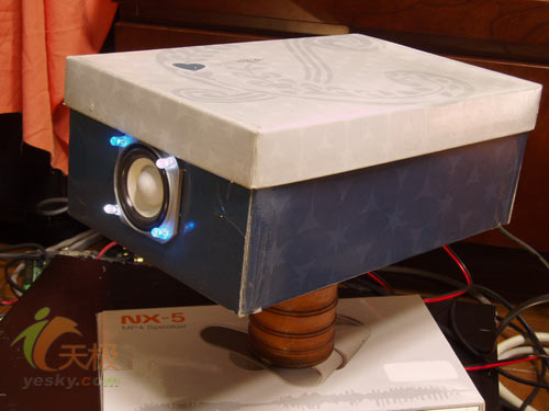 超BT废物利用 用皮鞋盒DIY音箱实战