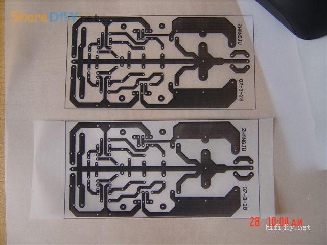 串联电源的感光板制作详细