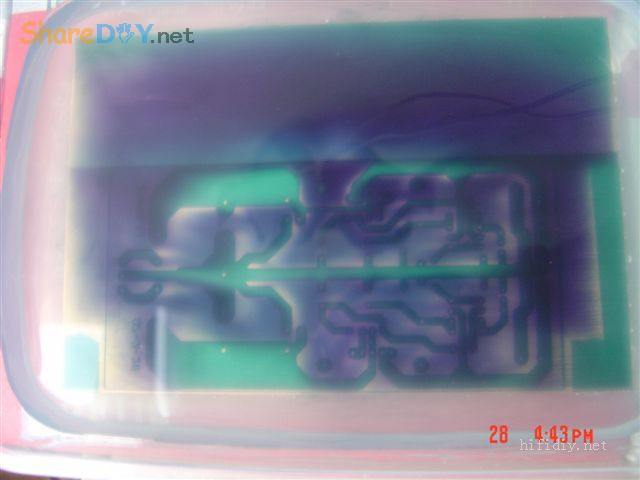 串联电源的感光板制作详细