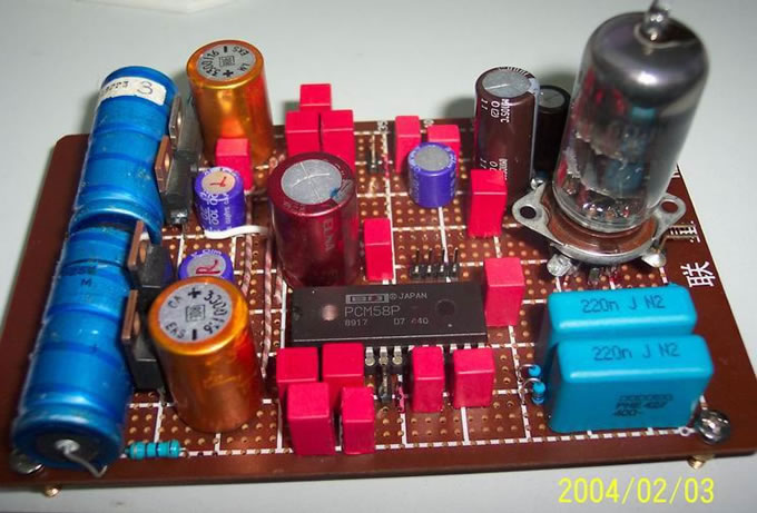 用PCM58 dac解码打摩SONY790