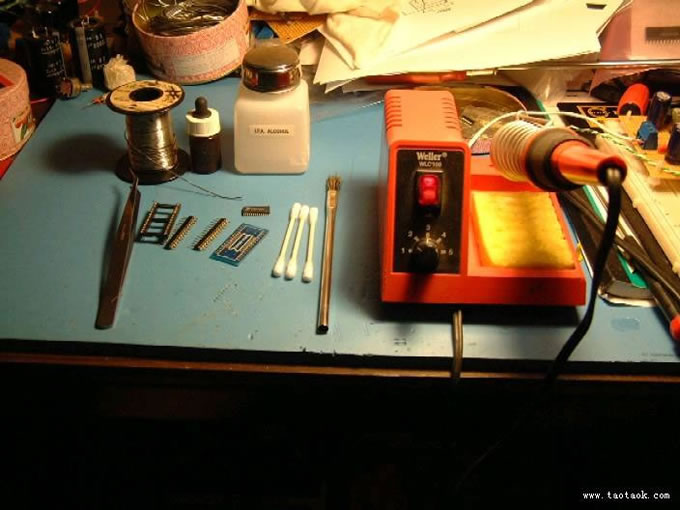 CS8412 DAC解码转接板焊接