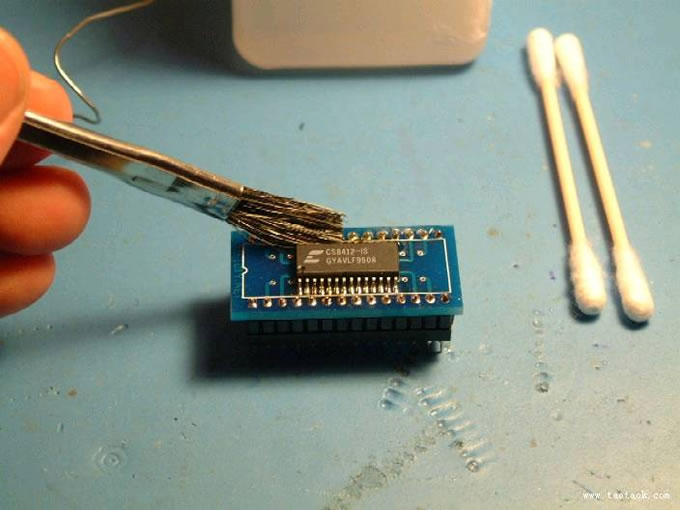 CS8412 DAC解码转接板焊接