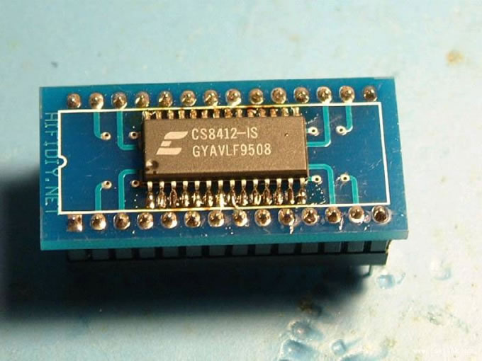 CS8412 DAC解码转接板焊接