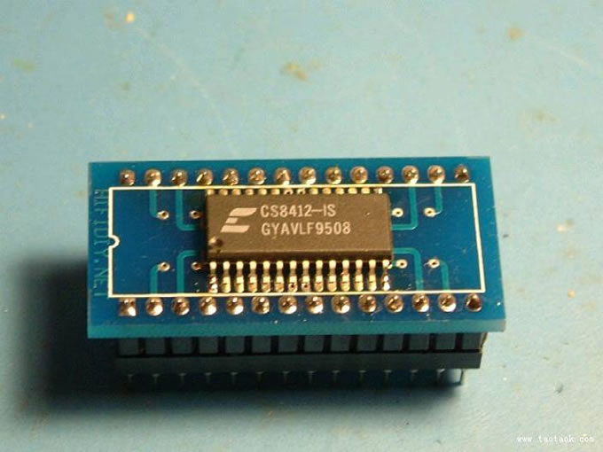 CS8412 DAC解码转接板焊接