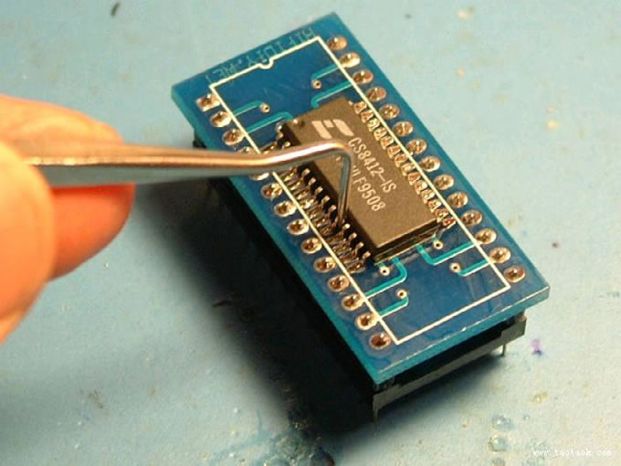 CS8412 DAC解码转接板焊接