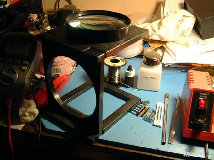 CS8412 DAC解码转接板焊接