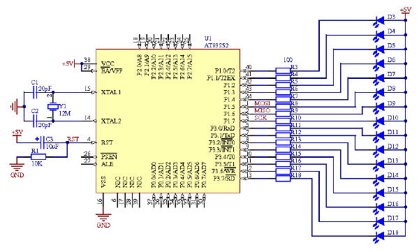 电脑电源风扇制作的旋转LED