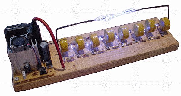 《闪电制作---马克思发生器和特斯拉线圈的制作教程》相关图片 闪电制作---马克思高压发生器和特斯拉线圈的制作教程