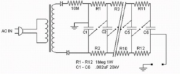 《闪电制作---马克思发生器和特斯拉线圈的制作教程》相关图片 闪电制作---马克思高压发生器和特斯拉线圈的制作教程