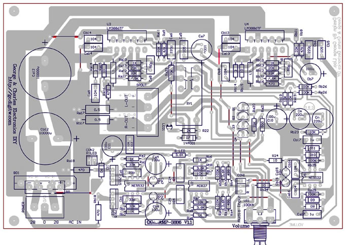 LM3886-SVO純直流功率放大器
