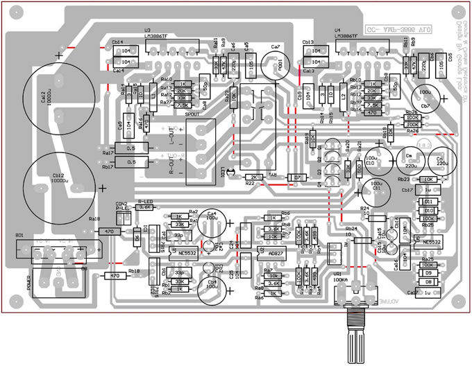 LM3886-SVO純直流功率放大器