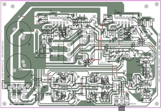 LM3886-SVO純直流功率放大器