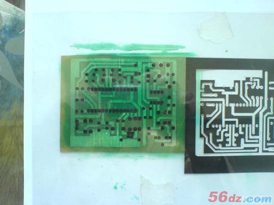 用感光干膜制作PCB的方法