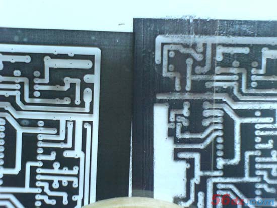 用感光干膜制作PCB的方法