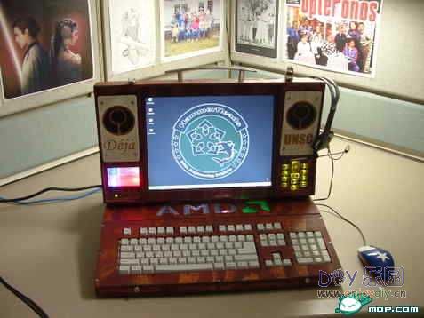 俺买不起笔记本,只好自己动手做一个啦