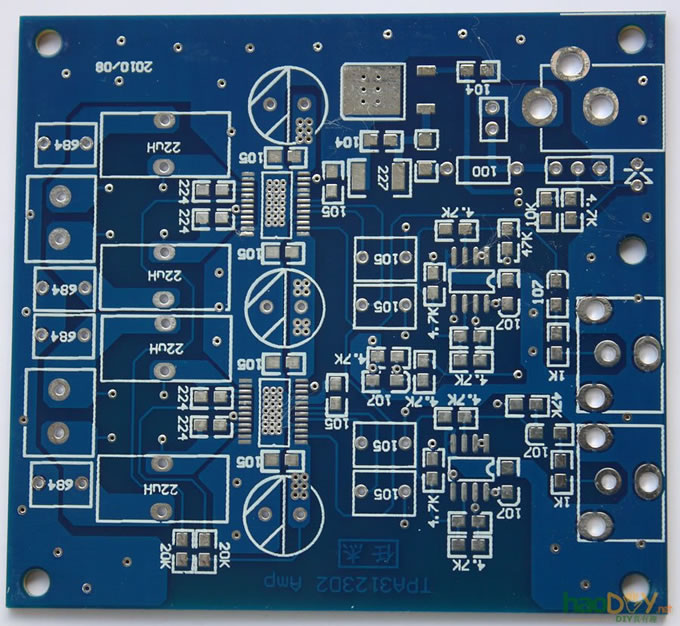 点击放大 用D类功放集成电路TPA3123制作BTL形式放大器