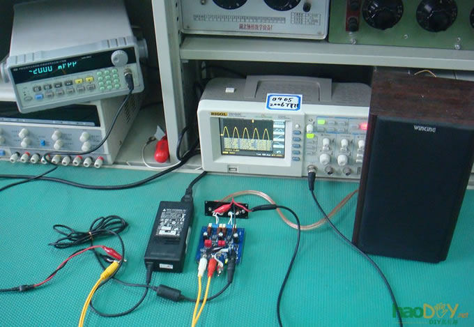 点击放大 用D类功放集成电路TPA3123制作BTL形式放大器