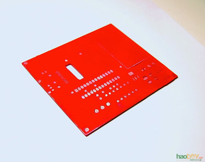 用感光法制作电路板pcb