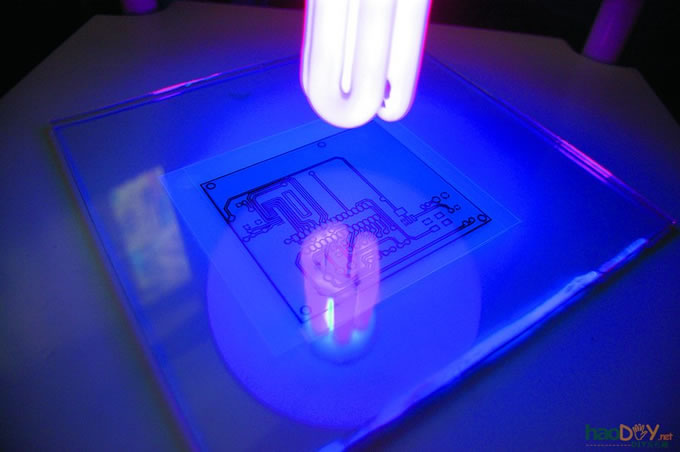用感光法制作电路板pcb