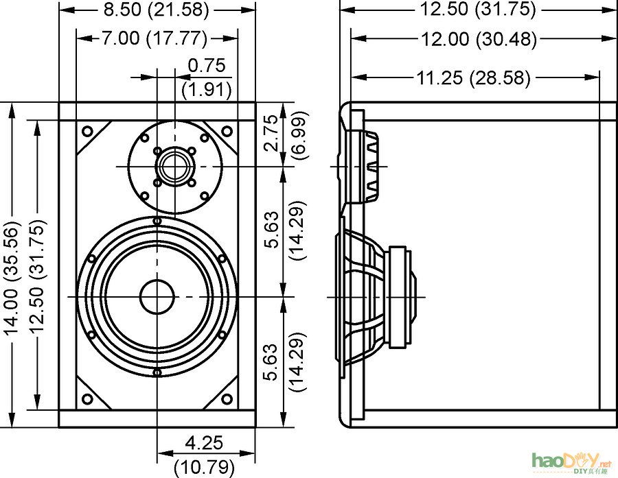 用挪威西雅士H1212和H1224制作一对满意的书架箱