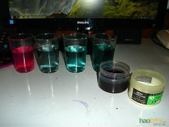 紫甘蓝做的石蕊试液