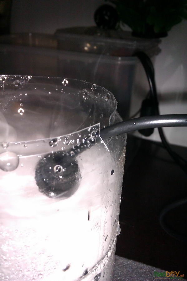 一款自制超声波雾化加湿器