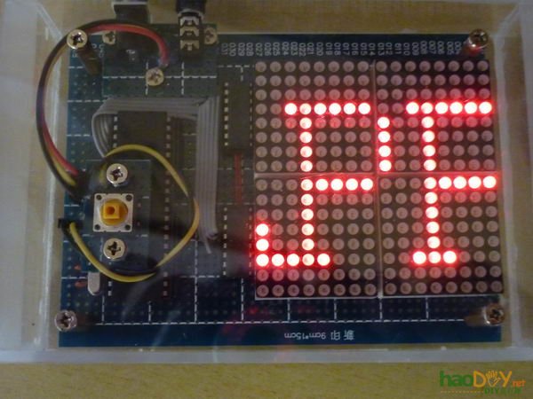 精彩的16*16led动画点阵屏,非常流畅