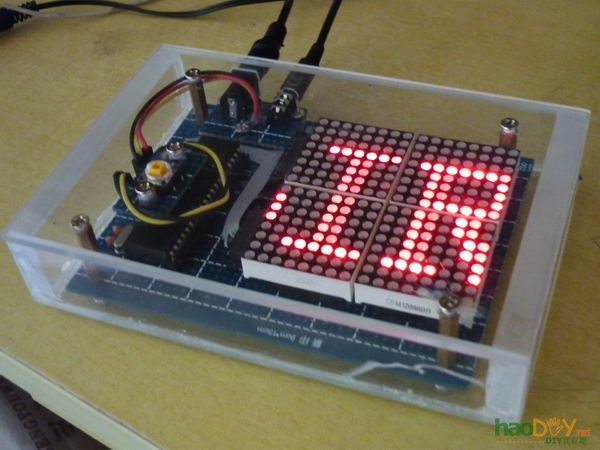 精彩的16*16led动画点阵屏,非常流畅