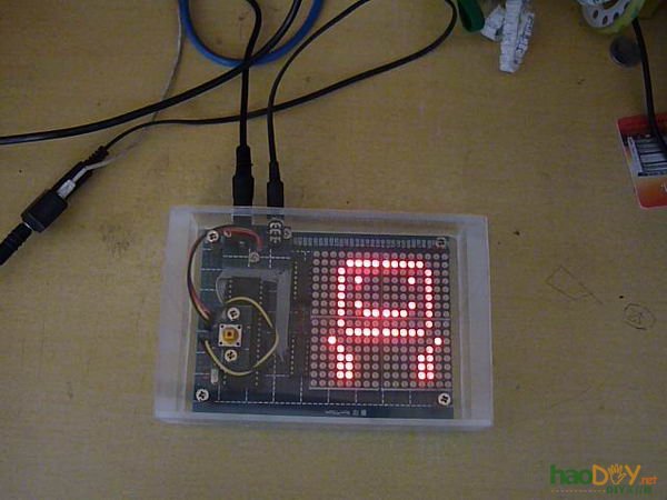 精彩的16*16led动画点阵屏,非常流畅