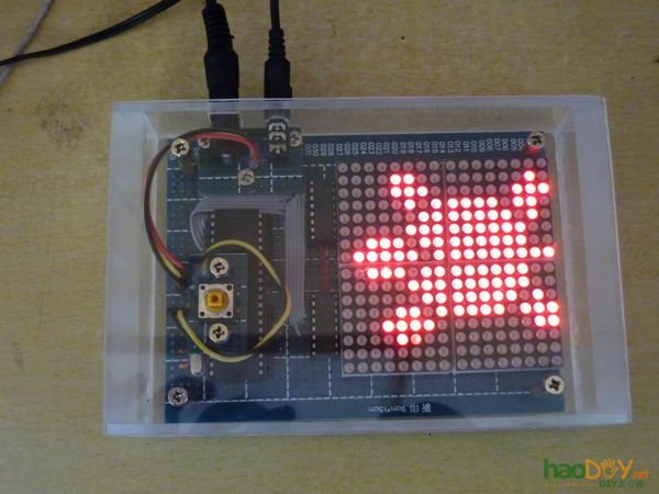 精彩的16*16led动画点阵屏,非常流畅