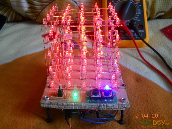 网友发来的另一版本led光立方