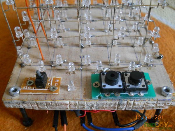 网友发来的另一版本led光立方