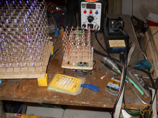 网友发来的另一版本led光立方