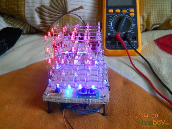 网友发来的另一版本led光立方