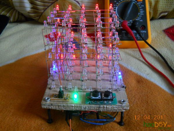 网友发来的另一版本led光立方