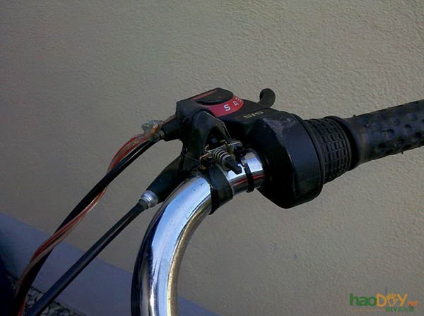 自制电动单车,洗衣机电机简单驱动